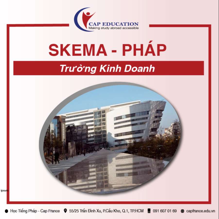 Hình ảnh minh họa Trường Kinh Doanh SKEMA Tại Pháp